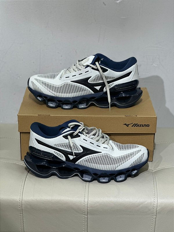 Mizuno Wave Prophecy 15 - Branco+Azul