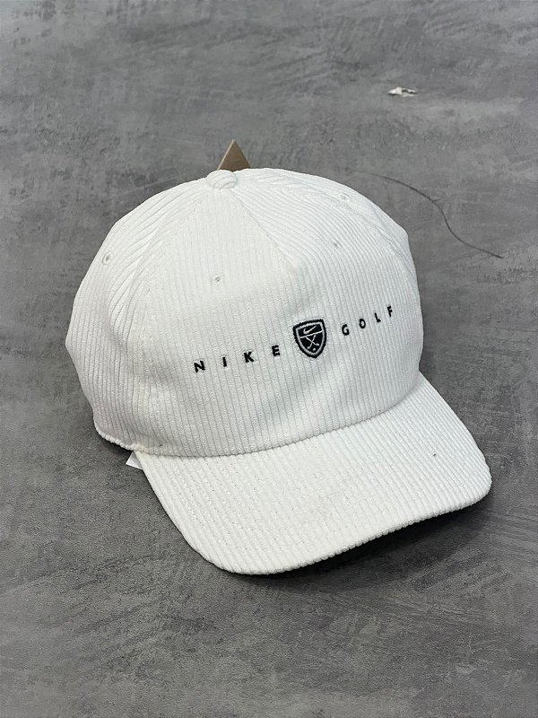 BONÉ NIKE GOLF AVELUDADO- BRANCO