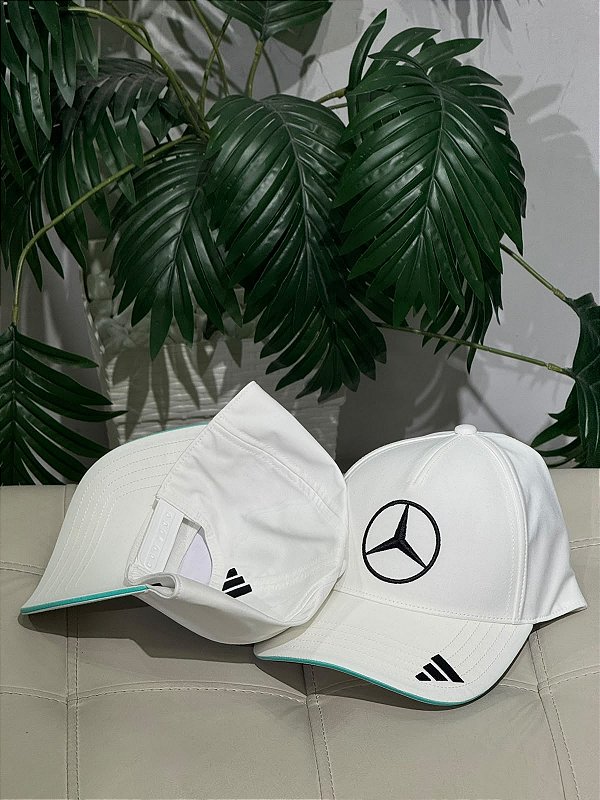 BONÉ ADIDAS MERCEDES AMG- BRANCO