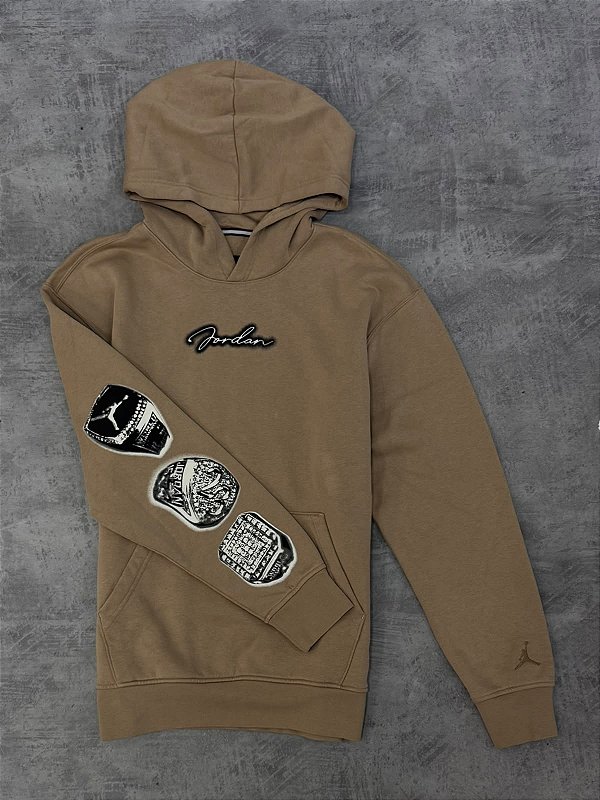 MOLETOM JORDAN BEGE- HF9303-257