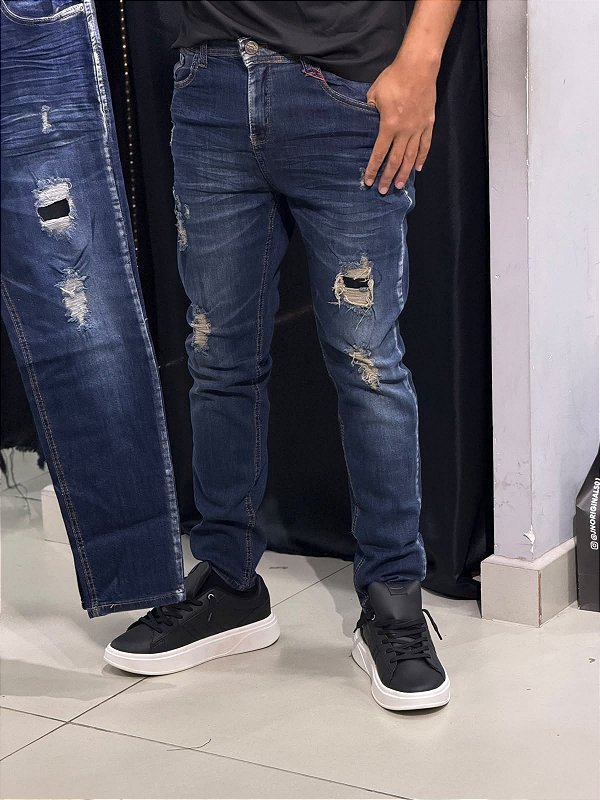 Calça Jeans city Denim - 7500