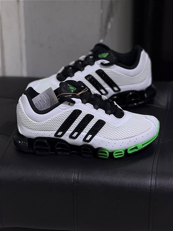 TENIS ADIDAS MEGARIDE BRANCO+VERDE+PRETO