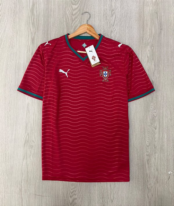 Camiseta Portugal   vermelha 25-26