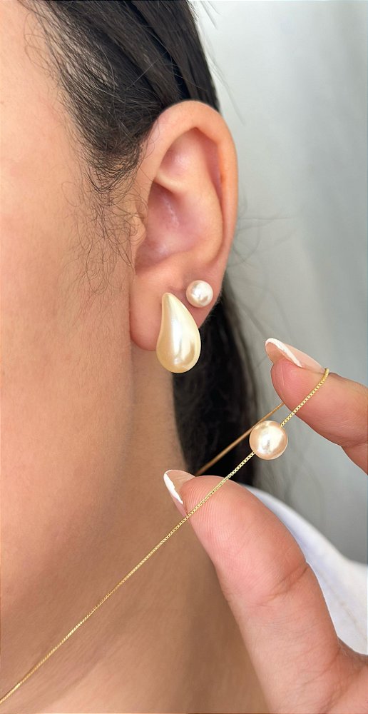 Brinco Pérola - Aretha