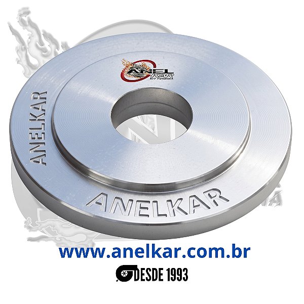 Flange T2MP | MP2 | MP200C | MP200CW | R343-1 | R363-1 | R383-1 | R384-3 (Master Power) - Alumínio