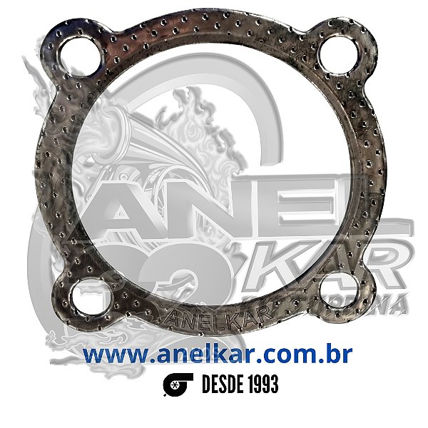 Junta Saída Coletor Tubo Escapamento Audi A3 A4 1.8 20v Golf Gti 1.8 20v Passat 1.8 20v (SAÍDA)