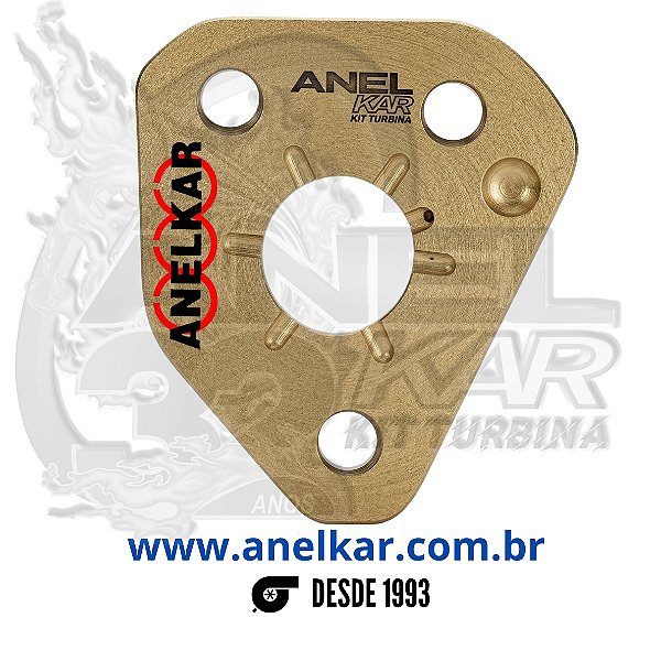 Mancal de Encosto H2C | H2D | H2B | H2E - (Maciço) - Interno: 13 mm