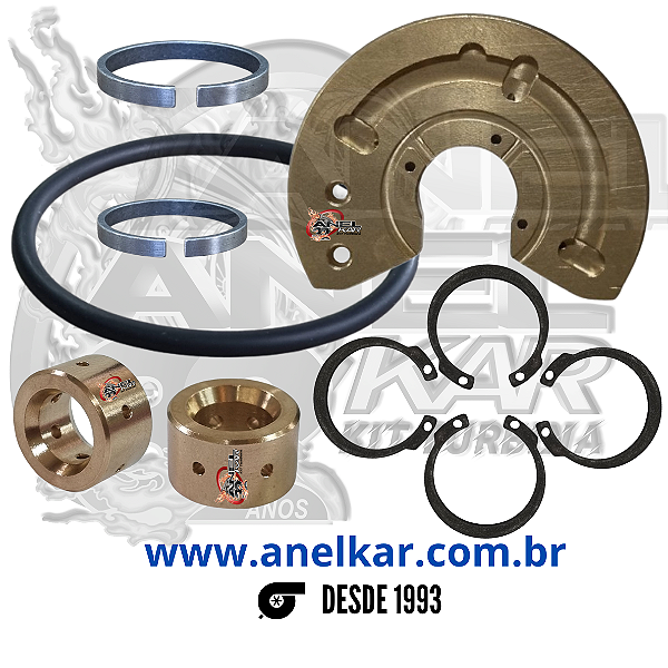 Reparo de Turbina S200 |  KKK |  BorgWarner |  Schwitzer |  Volvo (L70 |  L80 |  L90 |  L100)