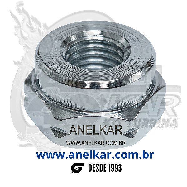 Porca do Eixo HE200WG / Holset / Ford F250 /F350/ F4000 2.8 Cummins / Vw 11-180 (Menor) - (Esquerda)