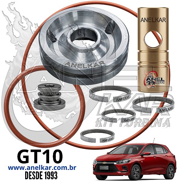 Reparo de Turbina GT10 Chevrolet Onix | Tracker Premier 1.0 3CC