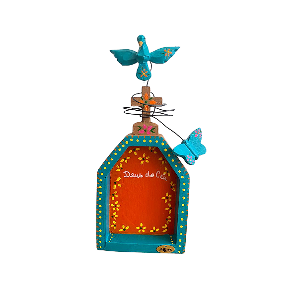 CAPELINHA DEUS DO CÉU PERSONALIZÁVEL (25x10,5x3)