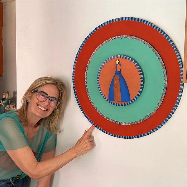 Mandala Aparecida 60x60