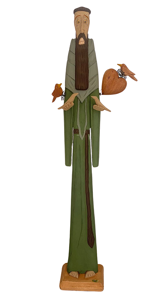São Francisco 75cm (Verde e Fendi)