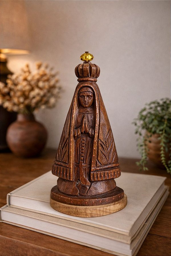 Escultura Aparecida Pequena (20cm altura)