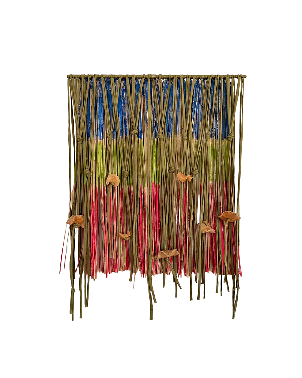 Painel de Palha Colorido (70x60)