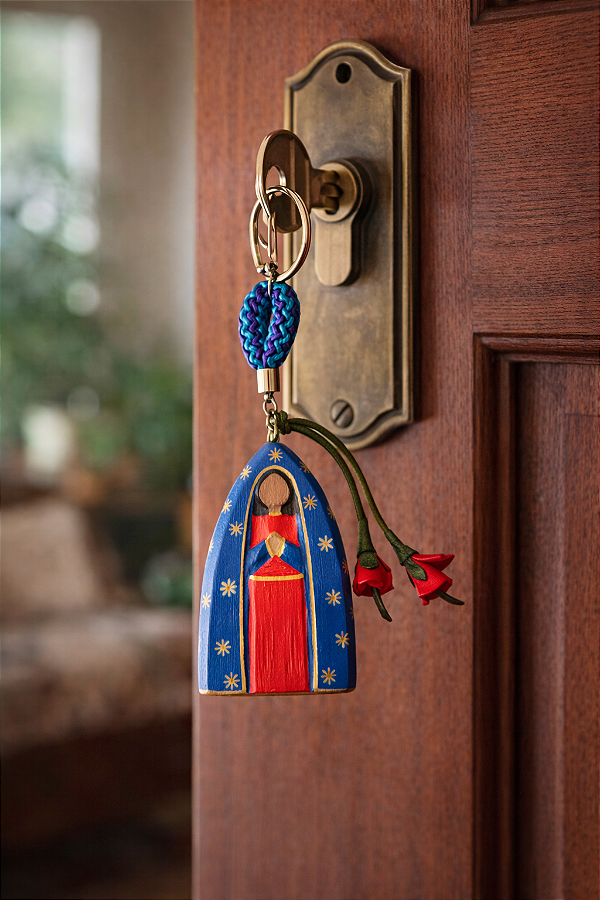 Chaveiro Nossa Senhora de Guadalupe (10x5cm)