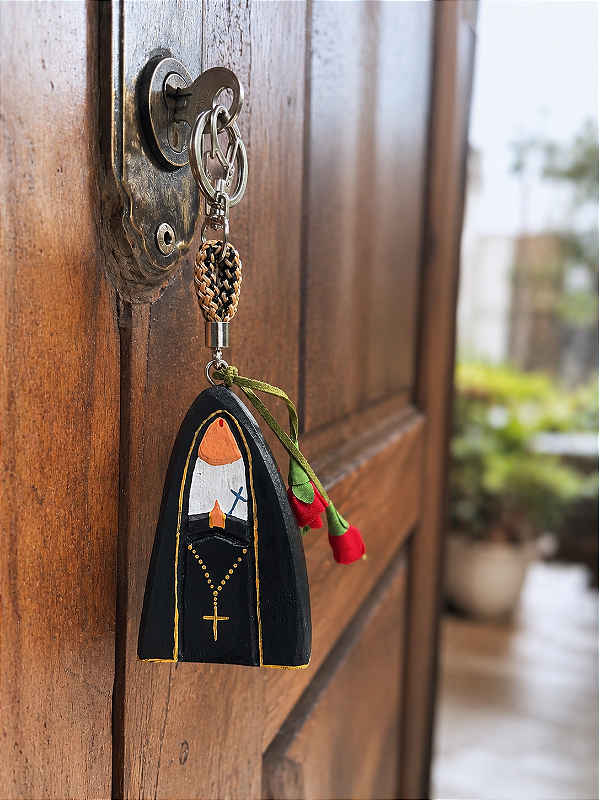 Chaveiro Santa Rita de Cássia (10cm)