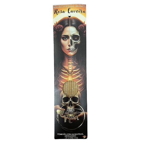 Incenso Orgânico Rosa Caveira - Noa