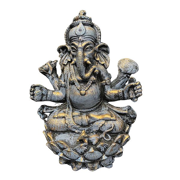 Ganesha na Flor Azul