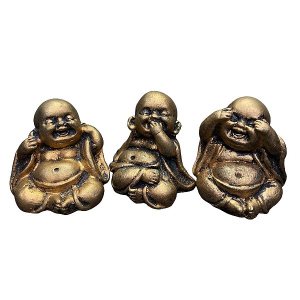 Trio Buda Chines Sabios Mini