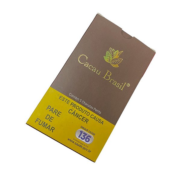 Charuto Cacau Brasil Chocolate Cx C/5
