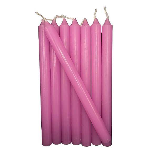 Vela Palito Rosa - 1kg