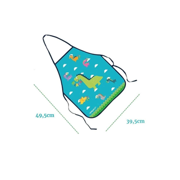 AVENTAL PLASTICO INFANTIL LEONORA