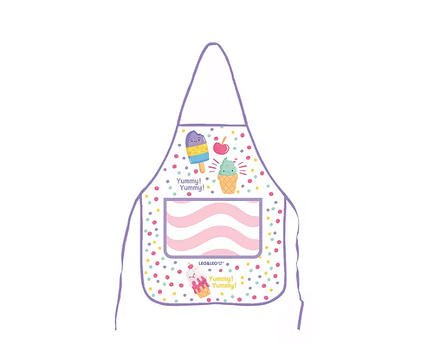 AVENTAL PLASTICO INFANTIL LEONORA