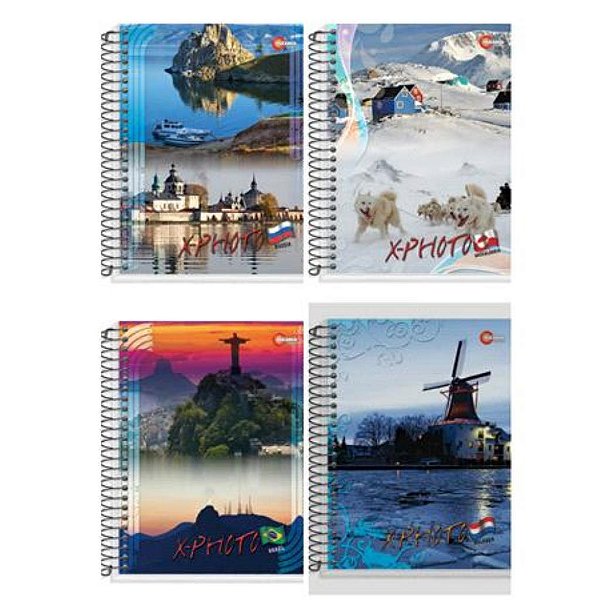 CADERNO ESPIRAL MAXIMA