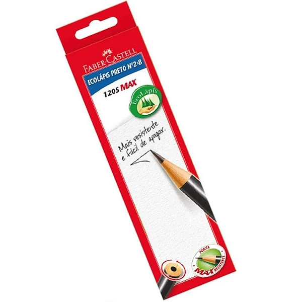 ECOLAPIS GRAFITE PRETO FABER CASTELL