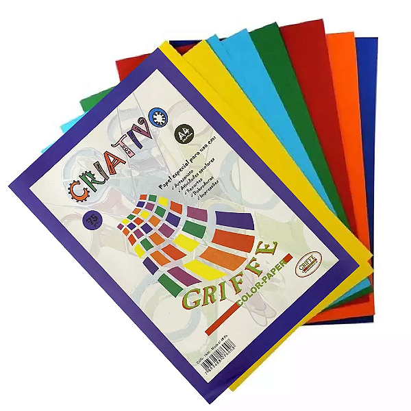 PAPEL CRIATIVO A4 LUMI 48FS 75GR GRIFFE