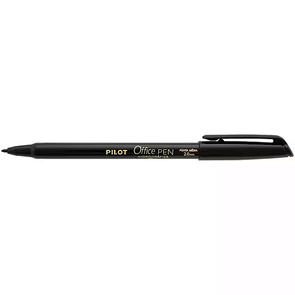 CANETA HIDROGRAFICA OFFICE PEN PRETA PILOT