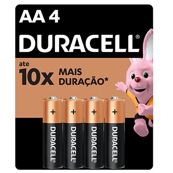 PILHA ALCALINA DURACELL