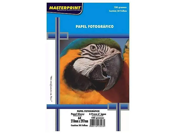 PAPEL FOTOGRAFICO A4 MASTERPRINT