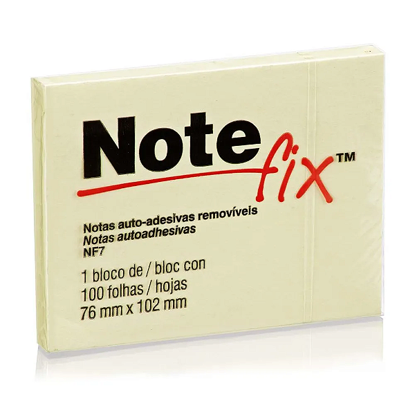 BLOCO NOTEFIX COM 100FLS 3M