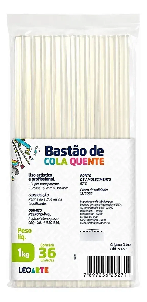 COLA BASTÃO (COLA QUENTE) LEONORA