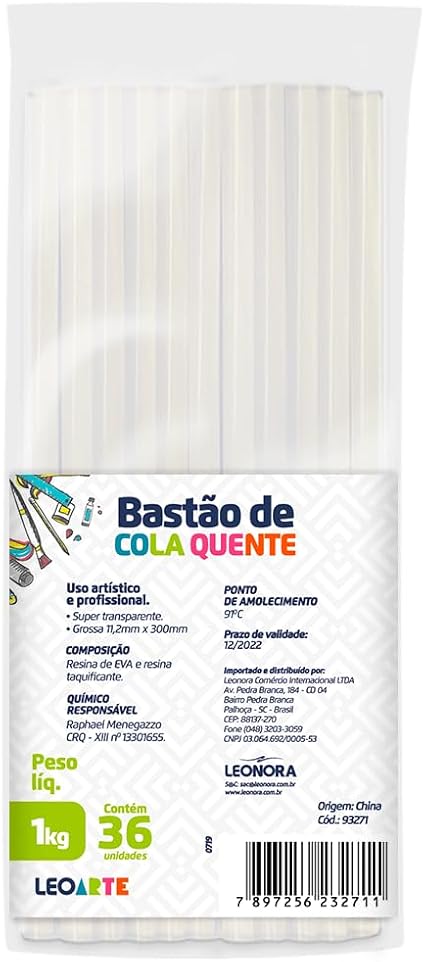 COLA BASTÃO (COLA QUENTE) LEONORA