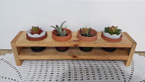 Suporte Para Suculentas Vasado