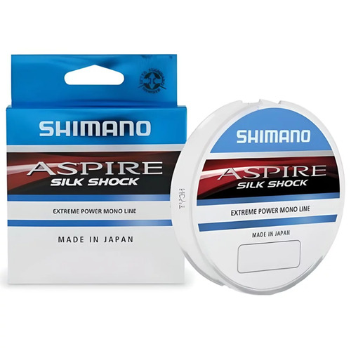 Linha Shimano Aspire 0,125mm Silk Shock 150m