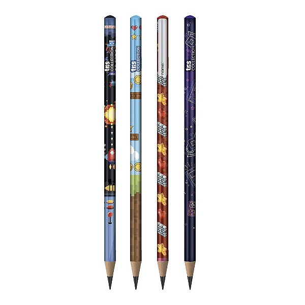 LÁPIS GRAFITE COLLECT ARCADE