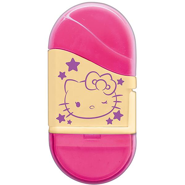 APONTADOR C/ DEPÓSITO E BORRACHA HELLO KITTY