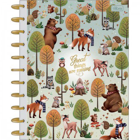 CADERNO TILIDISCO UNIVERSITÁRIO LOVELAND CONNECT 10 MATÉRIAS