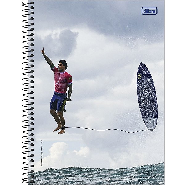 CADERNO UNIVERSITÁRIO CONNECT 1 MATÉRIA GABRIEL MEDINA