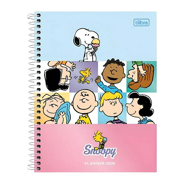 AGENDA ESPIRAL PLANNER SNOOPY - TILIBRA