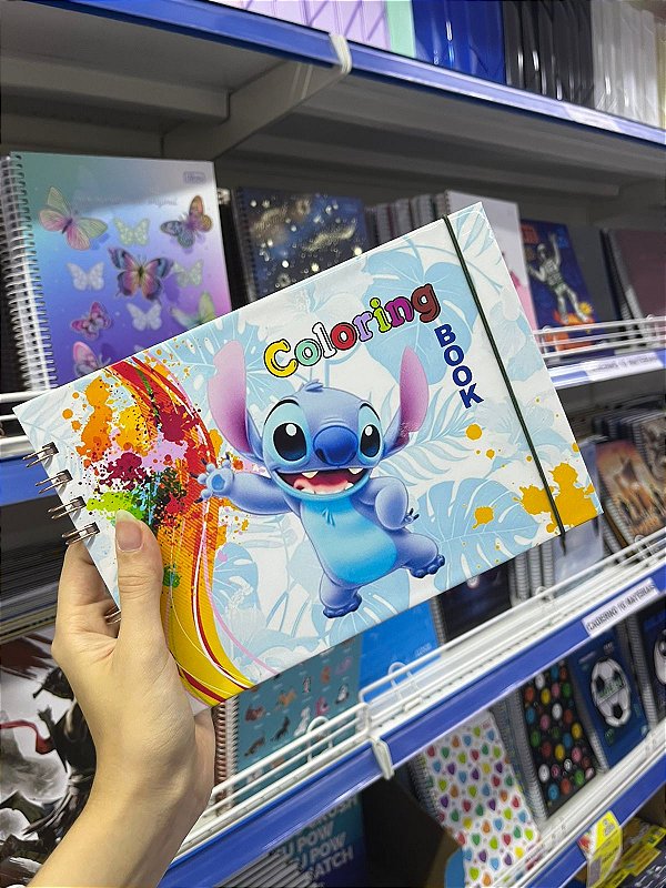 LIVRO DE COLORIR STITCH