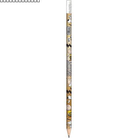 LAPIS PRETO COM BORRACHA SNOOPY - TILIBRA