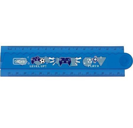 REGUA 30CM DOBRAVEL GAME - TILIBRA
