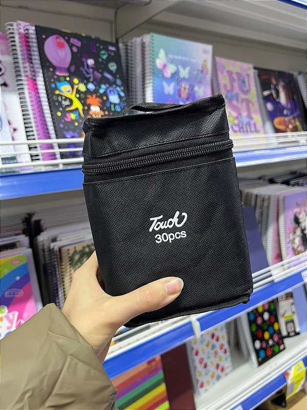 CANETINHA PONTA DUPLA TOUCH 30 CORES