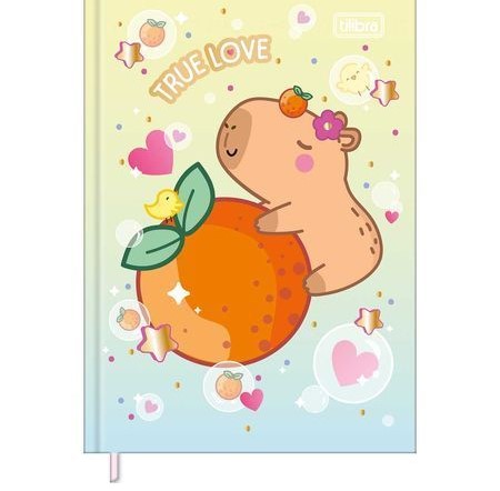 CADERNETA COSTURADA PETIT CAPYCLUB - TILIBRA