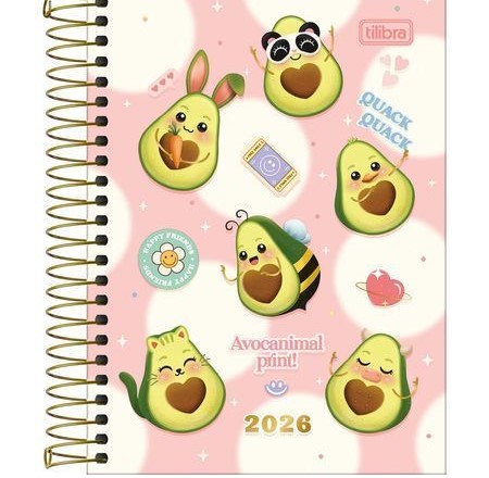 AGENDA ESPIRAL ABACUTE M3 - TILIBRA